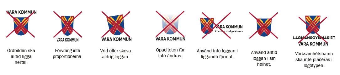 Felanvändning av logotyp.